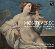 MONTEVERDI / RINALDO / CTO ITALIANO  ALESSANDRINI - MONTEVERDI: IL SESTO CD