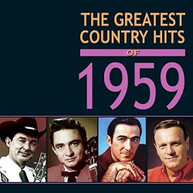 GREATEST COUNTRY HITS OF 1959 / VARIOUS CD