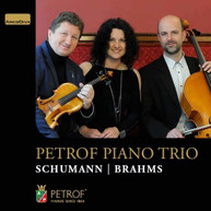 BRAHMS /  PETROF PIANO TRIO - SCHUMANN & BRAHMS: PETROF PIANO TRIO CD