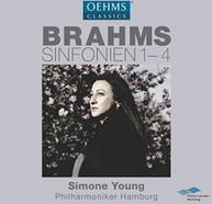 BRAHMS /  PHILHARMONIKER HAMBURG / YOUNG - COMPLETE SYMPHONIES CD
