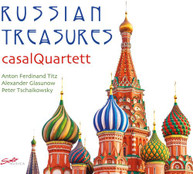 GLASZUNOW /  TITZ / CASAL QUARTETT - RUSSIAN TREASURES CD