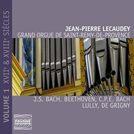 J.S. BACH / C.P.E / LECAUDEY - GREAT ORGAN OF SAINT-REMY BACH - GREAT CD