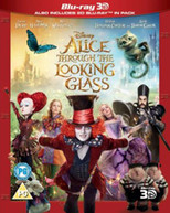 ALICE THROUGH THE LOOKING GLASS 3D (UK) BLU-RAY