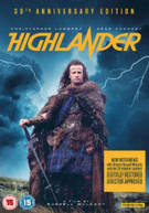 HIGHLANDER - 30TH ANNIVERSARY EDITION (UK) DVD