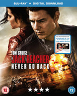 JACK REACHER NEVER GO BACK (UK) BLU-RAY