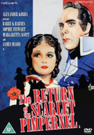 RETURN OF THE SCARLET PIMPERNEL (UK) DVD
