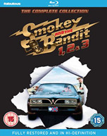 SMOKEY AND THE BANDIT 1 - 3 THE COMPLETE COLLECTION (UK) BLU-RAY