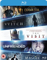 THE WITCH/ CRIMSON PEAK/ MAGGIE/ THE VISIT/ UNFRIENDED (UK) BLU-RAY