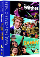 THE WITCHES / DANNY CHAMPION OF THE WORLD / WILLY WONKA AND THE CHOCOLATE FACTORY (UK) DVD