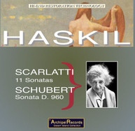 SCARLATTI /  SCHUBERT / HASKIL - CLARA HASKIL PLAYS CD
