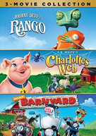 RANGO / CHARLOTTE'S WEB / BARNYARD (3PC) / DVD