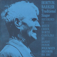 HORTON BARKER - TRADITIONAL SINGER CD