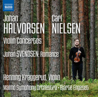 HALVORSEN /  SVENDSEN / KRAGGERUD - VIOLIN CONCERTOS CD