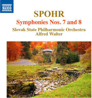 SPOHR /  SLOVAK STATE PHILHARMONIC ORCH. / WALTER - SYMPHONIES NOS. 7 & 8 CD