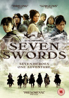 SEVEN SWORDS (UK) DVD.