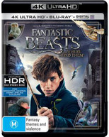FANTASTIC BEASTS  AND WHERE TO FIND THEM (4K UHD/BLU-RAY/UV) (2016) BLURAY
