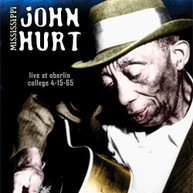 MISSISSIPPI JOHN HURT - LIVE AT OBERLIN COLLEGE CD