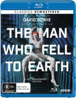 THE MAN WHO FELL TO EARTH (REMASTERED + 40TH ANNIVERSARY EDITION) BLURAY