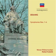 RAFAEL KUBELIK, WIENER PHILHARMONIKER - BRAHMS: SYMPHONIES NOS 1-4 * (2CD) * CD
