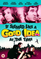 IT SEEMED LIKE A GOOD IDEA AT THE TIME (UK) DVD