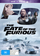 THE FATE OF THE FURIOUS (2016) DVD