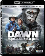 DAWN OF THE PLANET OF THE APES 4K BLURAY