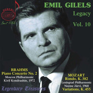 BRAHMS / EMIL  GILELS - LEGACY 10 CD