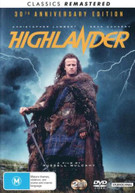 HIGHLANDER (1986) (30TH ANNIVERSARY + REMASTERED) DVD