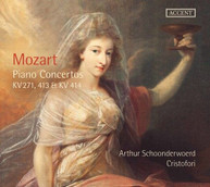 MOZART /  SCHOONDERWOERD / CRISTOFORI - MOZART: PIANO CONCERTOS CD