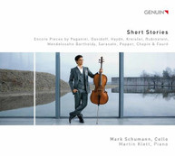 BARTHOLDY /  CHOPIN / DAVIDOFF / SCHUMANN / KLETT - SHORT STORIES CD