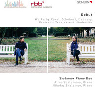 RAVEL /  SCHUBERT / DEBUSSY /SHALAMOV - DEBUT CD