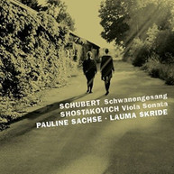 SCHUBERT /  SHOSTAKOVICH / SACHSE / SKRIDE - VIOLA SONATA CD