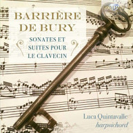 BARRIERE /  DE BURY / QUINTAVALLE - BARRIERE & DE BURY: SONATES ET SUITES CD