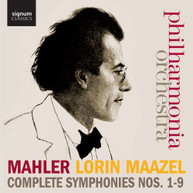 MAHLER /  PHILHARMONIA ORCHESTRA / MAAZEL - GUSTAV MAHLER: COMPLETE CD