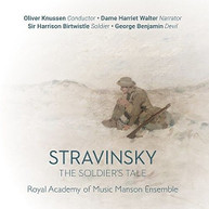 STRAVINSKY /  ROYAL ACADEMY OF MUSIC MANSON - SOLDIER'S TALE CD