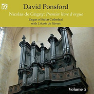 DE GRIGNY /  PONSFORD - FRENCH ORGAN MUSIC FROM THE GOLDEN AGE 5 CD