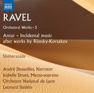 RAVEL /  DRUET / ORCHESTRE NATIONAL DE LYON - MAURICE RAVEL: ORCHESTRAL CD