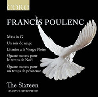POULENC /  SIXTEEN / CHRISTOPHERS - FRANCIS POULENC CD