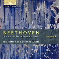 BEETHOVEN /  WATSON / OGATA - BEETHOVEN: SONATAS FOR FORTEPIANO & VIOLIN CD