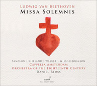 BEETHOVEN /  SAMPSON / AMSTERDAM / REUSS - BEETHOVEN: MISSA SOLEMNIS CD