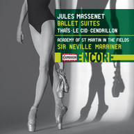 MASSENET /  MARRINER - JULES MASSENET: BALLET SUITES CD