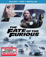 FATE OF THE FURIOUS BLURAY