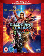 GUARDIANS OF THE GALAXY 2 3D [UK] BLU-RAY