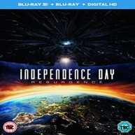INDEPENDENCE DAY RESURGENCE 3D [UK] BLU-RAY