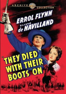 THEY DIED WITH THEIR BOOTS ON (1941) DVD