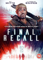 FINAL RECALL [UK] DVD