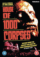 HOUSE OF 1000 CORPSES [UK] DVD