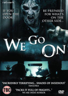 WE GO ON [UK] DVD