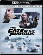 FATE OF THE FURIOUS 4K BLURAY