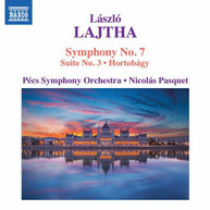 LAJTHA /  PECS SYMPHONY ORCHESTRA / PASQUET - SYMPHONY 7 / SUITE 3 / CD
